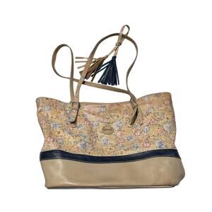 Vintage land leather tote bag in good condtion